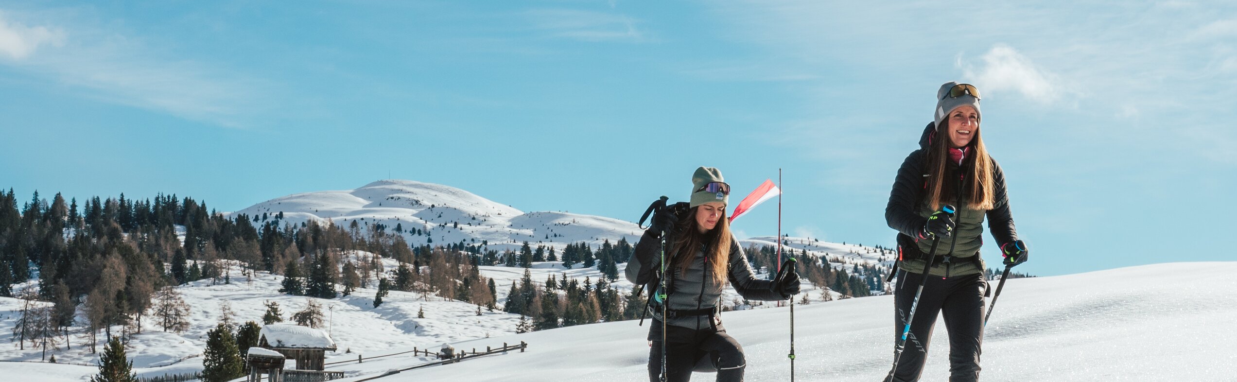 Zwei Schneeschuhwanderer | © HERB- Media vGmbH